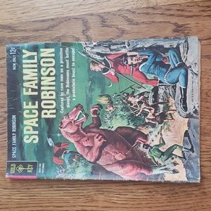Vintage 60s Space Family Robinson No. 4 Gold Key Comics Comic Book